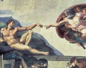 POSTER THE CREATION OF ADAM 40.6 X 50.8 CM POSTER THE CREATION OF ADAM 40.6 X 50.8 CM