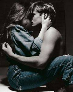 POSTER B BAHNER BLUE JEAN LOVE 40.6 X 50.8 CM POSTER B BAHNER BLUE JEAN LOVE 40.6 X 50.8 CM