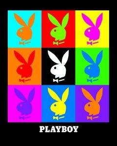 POSTER PLAYBOY (POP ART) 40.6 X 50.8 CM