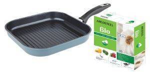ΓΚΡΙΛΙΕΡΑ ΚΕΡΑΜΙΚΗ ARCOSTEEL BIO 28X28CM ΓΚΡΙΛΙΕΡΑ ΚΕΡΑΜΙΚΗ ARCOSTEEL BIO 28X28CM