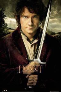 POSTER THE HOBBIT: AN UNEXPECTED JOURNEY -  BILBO 61 X 91.5 CM