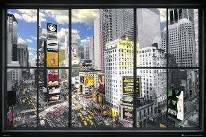 POSTER NEW YORK - WINDOW 61 X 91.5 CM