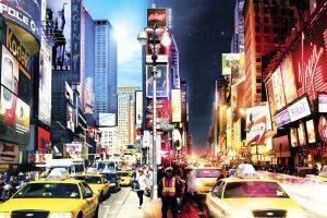 POSTER NEW YORK - DAY / NIGHT 61 X 91.5 CM