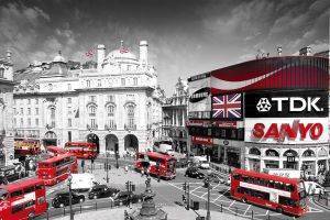POSTER LONDON - PICCADILLY CIRCUS 61 X 91.5 CM POSTER LONDON - PICCADILLY CIRCUS 61 X 91.5 CM