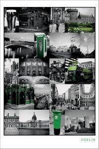 POSTER DUBLIN (COLLAGE) 61 X 91.5 CM POSTER DUBLIN (COLLAGE) 61 X 91.5 CM