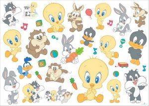ΑΥΤΟΚΟΛΛΗΤΟ ΤΟΙΧΟΥ HOLLYTOON BABY LOONEY TUNES ΜΠΛΕ 50X70CM ΑΥΤΟΚΟΛΛΗΤΟ ΤΟΙΧΟΥ HOLLYTOON BABY LOONEY TUNES ΜΠΛΕ 50X70CM
