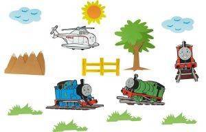 HOLLYTOON ΦΙΓΟΥΡΕΣ ΤΟΙΧΟΥ HOLLYTOON THOMAS AND FRIENDS (14TEM)