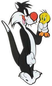   HOLLYTOON SYLVESTER GOT TWEETY (LARGE)