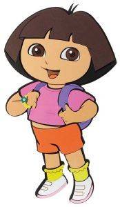 HOLLYTOON ΦΙΓΟΥΡΑ ΤΟΙΧΟΥ HOLLYTOON DORA (LARGE)