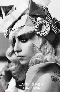 POSTER  LADY GAGA  TELEPHONE  61 X 91.5 CM