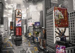 POSTER NEW YORK TIME SQUARE 2 100X140CM POSTER NEW YORK TIME SQUARE 2 100X140CM