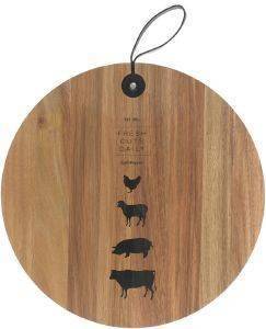ΠΙΑΤΕΛΑ SALT & PEPPER BUTCHER ΞΥΛΙΝΗ ΣΤΡΟΓΓΥΛΗ (40Χ20CM) ΠΙΑΤΕΛΑ SALT & PEPPER BUTCHER ΞΥΛΙΝΗ ΣΤΡΟΓΓΥΛΗ (40Χ20CM)