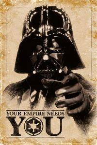 POSTER STAR WARS EMPIRE NEEDS YOU 61 X 91.5 CM POSTER STAR WARS EMPIRE NEEDS YOU 61 X 91.5 CM
