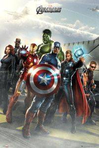 POSTER AVENGERS-AIRBASE 61 X 91.5 CM