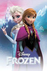 POSTER  FROZEN-ANNA ELSA  61 X 91.5 CM