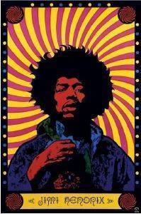 POSTER JIMI HENDRIX 61 X 91.5 CM POSTER JIMI HENDRIX 61 X 91.5 CM