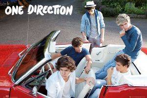 POSTER  ONE-DIRECTION-CAR 61 X 91.5 CM