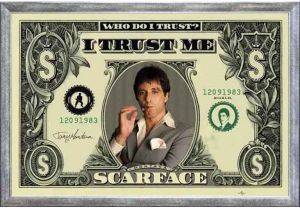 POSTER  SCARFACE 61 X 91.5 CM