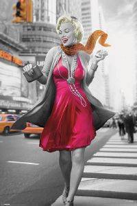 POSTER  MARILYN MONROE NEW YORK WALK   61 X 91.5 CM