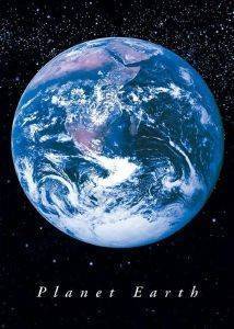 POSTER PLANET EARTH  61 X 91.5 CM