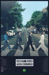 POSTER THE BEATLES ABBEY ROAD 61 X 91.5 CM