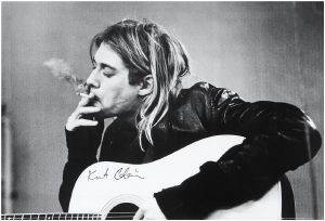 POSTER KURT COBAIN SMOKING 61 X 91.5 CM