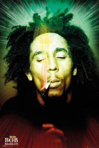 POSTER BOB MARLEY SMOKING 61 X 91.5 CM