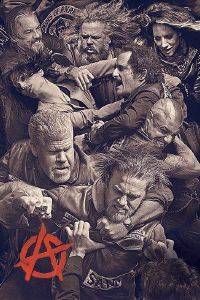 POSTER SONS OF ANARCHY FIGHT 61 X 91.5 CM