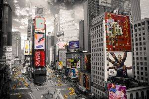 POSTER NEW YORK TIMES SQUARE 61 X 91.5 CM POSTER NEW YORK TIMES SQUARE 61 X 91.5 CM