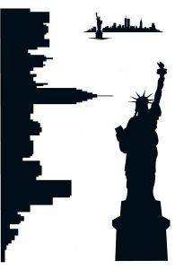 ΑΥΤΟΚΟΛΛΗΤΟ ΤΟΙΧΟΥ WALLSTRIPES NEW YORK 150Χ50CM ΑΥΤΟΚΟΛΛΗΤΟ ΤΟΙΧΟΥ WALLSTRIPES NEW YORK 150Χ50CM