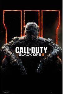 POSTER CALL-OF-DUTY-BLACK-OPS-3-COVER 61 X 91.5 CM