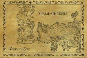 POSTER GAME OF THRONES 61 X 91.5 CM POSTER GAME OF THRONES 61 X 91.5 CM