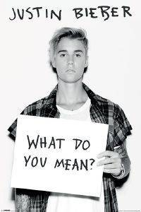 POSTER  JUSTIN BIEBER III 61 X 91.5 CM