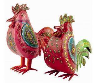 ΚΟΚΟΡΑΣ FAIR TRADE ΜΕΤΑΛΛΙΚΟΣ 1TMX 15X8X19CM ΚΟΚΟΡΑΣ FAIR TRADE ΜΕΤΑΛΛΙΚΟΣ 1TMX 15X8X19CM