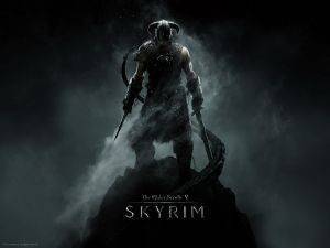 POSTER SKYRIM DRAGONBORN PYRAMID INTERNATIONAL 61 X 91.5 CM