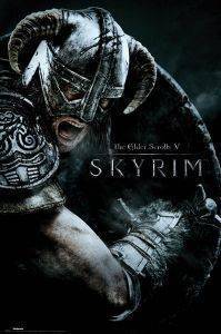 POSTER SKYRIM ATTACK PYRAMID INTERNATIONAL 61 X 91.5 CM