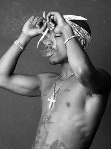 POSTER 2PAC SMOKE PYRAMID INTERNATIONAL 61 X 91.5 CM