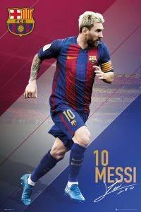 POSTER BARCELONA-MESSI-16-17 PYRAMID INTERNATIONAL 61 X 91.5 CM