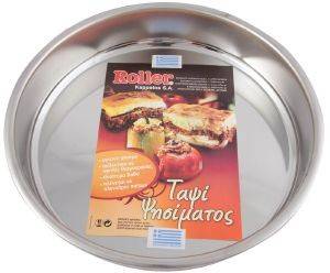 ΤΑΨΙ ROLLER ΣΤΡΟΓΓΥΛΟ ΙΝΟΧ 18/D 40CM ΤΑΨΙ ROLLER ΣΤΡΟΓΓΥΛΟ ΙΝΟΧ 18/D 40CM