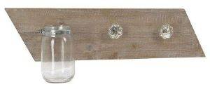 ΚΡΕΜΑΣΤΡΑ TOIXOY INART NATURAL ΞΥΛΟ 3ΘΕΣΕΩΝ 60X11X15CM ΚΡΕΜΑΣΤΡΑ TOIXOY INART NATURAL ΞΥΛΟ 3ΘΕΣΕΩΝ 60X11X15CM
