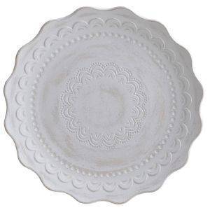 ΠΙΑΤΕΛΑ INART ΞΥΛΟ ΛΕΥΚΗ-ΜΠΕΖ 45X45X4CM ΠΙΑΤΕΛΑ INART ΞΥΛΟ ΛΕΥΚΗ-ΜΠΕΖ 45X45X4CM