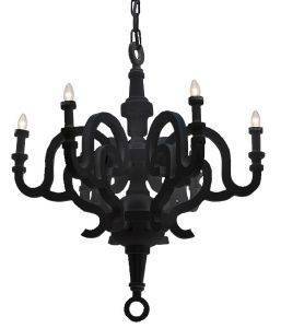 ΦΩΤΙΣΤΙΚΟ ΟΡΟΦΗΣ LUMA LIGHTING ΕΞΑΦΩΤΟ ΞΥΛΟ ΜΑΥΡΟ 90Χ80CM ΦΩΤΙΣΤΙΚΟ ΟΡΟΦΗΣ LUMA LIGHTING ΕΞΑΦΩΤΟ ΞΥΛΟ ΜΑΥΡΟ 90Χ80CM
