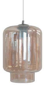 ΦΩΤΙΣΤΙΚΟ ΟΡΟΦΗΣ LUMA LIGHTING ΜΟΝΟΦΩΤΟ ΓΥΑΛΙ AMBER 18Χ26CM ΦΩΤΙΣΤΙΚΟ ΟΡΟΦΗΣ LUMA LIGHTING ΜΟΝΟΦΩΤΟ ΓΥΑΛΙ AMBER 18Χ26CM