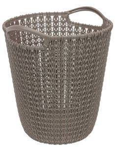 ΚΑΛΑΘΙ ΑΧΡΗΣΤΩΝ CURVER KNIT ΚΑΦΕ 7L 23.5X27.5 CM ΚΑΛΑΘΙ ΑΧΡΗΣΤΩΝ CURVER KNIT ΚΑΦΕ 7L 23.5X27.5 CM
