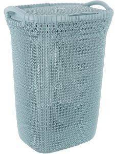 ΚΑΛΑΘΙ ΑΠΛΥΤΩΝ CURVER KNIT ΠΛΑΣΤΙΚΟ ΓΑΛΑΖΙΟ 57L 45X34X61CM ΚΑΛΑΘΙ ΑΠΛΥΤΩΝ CURVER KNIT ΠΛΑΣΤΙΚΟ ΓΑΛΑΖΙΟ 57L 45X34X61CM