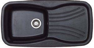 ΝΕΡΟΧΥΤΗΣ SANITEC CLASSIC 308 ΣΥΝΘΕΤΙΚΟΣ 05 BLACK 97X51CM ΝΕΡΟΧΥΤΗΣ SANITEC CLASSIC 308 ΣΥΝΘΕΤΙΚΟΣ 05 BLACK 97X51CM
