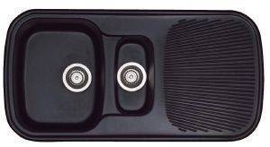 ΝΕΡΟΧΥΤΗΣ SANITEC CLASSIC 301 ΣΥΝΘΕΤΙΚΟΣ 05 BLACK 97X50CM ΝΕΡΟΧΥΤΗΣ SANITEC CLASSIC 301 ΣΥΝΘΕΤΙΚΟΣ 05 BLACK 97X50CM