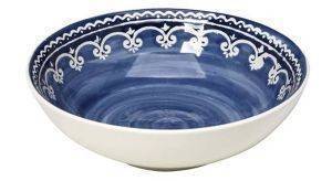 ESPIEL ΠΙΑΤΟ ΒΑΘΥ ESPIEL STONEWARE ΜΠΛΕ 19Χ6CM