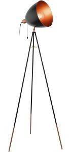 ΦΩΤΙΣΤΙΚΟ ΔΑΠΕΔΟΥ EGLO CHESTER 49386 TREND ΜΕΤΑΛΛΙΚΟ ΜΑΥΡΟ/BRONZE 60X60X135.5CM ΦΩΤΙΣΤΙΚΟ ΔΑΠΕΔΟΥ EGLO CHESTER 49386 TREND ΜΕΤΑΛΛΙΚΟ ΜΑΥΡΟ/BRONZE 60X60X135.5CM