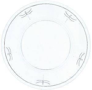 ΠΙΑΤΟ ΡΗΧΟ LA ROCHERE LIBELLULES ΓΥΑΛΙ 32CM ΠΙΑΤΟ ΡΗΧΟ LA ROCHERE LIBELLULES ΓΥΑΛΙ 32CM